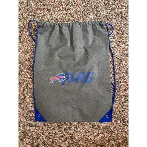 Buffalo Bills Gray Drawstring Backpack